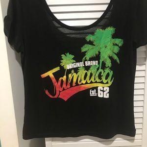 Jamaica bar back crop top